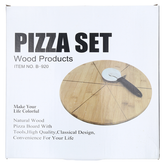 Tabla para pizza y corador